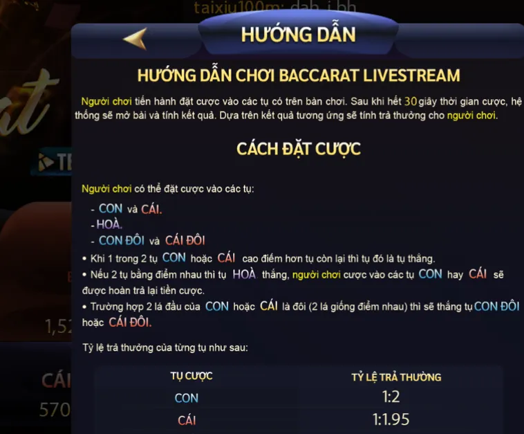 Baccarat Livestream Tại SunWin Đẳng Cấp Với Cơ Hội Nhân Đôi Tài Khoản Cực Nhanh