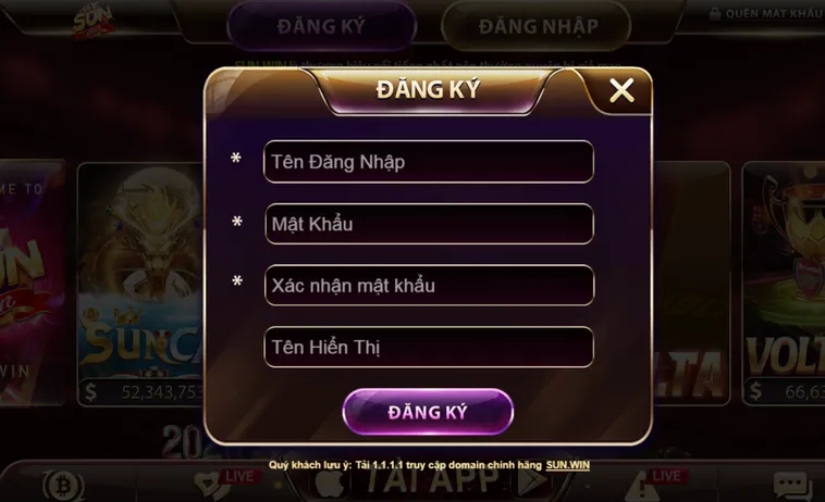 Đăng Ký SunWin Ngay Hôm Nay Để Nhận Ưu Đãi Khủng Và Trải Nghiệm Thế Giới Game Đỉnh Cao