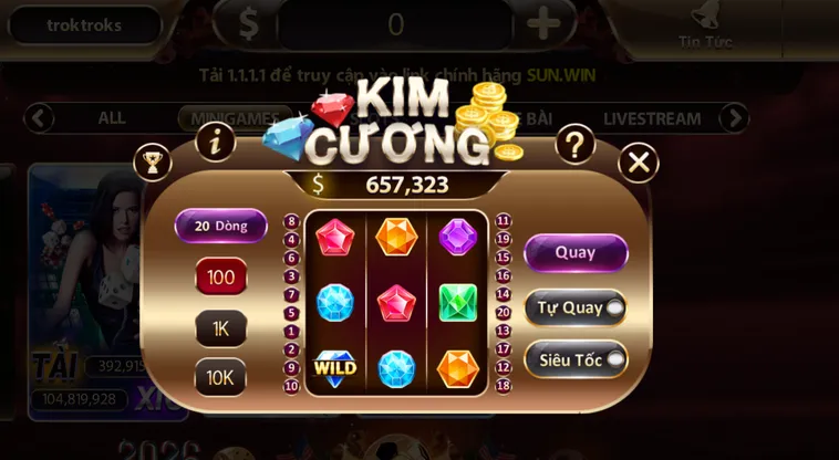 Trải Nghiệm Đỉnh Cao Cùng Minigame Kim Cương Tại SunWin Siêu Hấp Dẫn