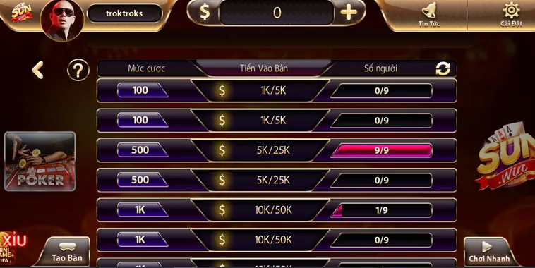 Đánh Bài Poker Tại SunWin Trải Nghiệm Đỉnh Cao Cho Những Cao Thủ Săn Thưởng