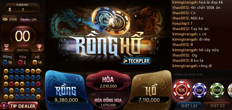 Khám Phá Thế Giới Rồng Hổ Livestream Tại SunWin Đẳng Cấp Với Tỷ Lệ Thắng Lớn