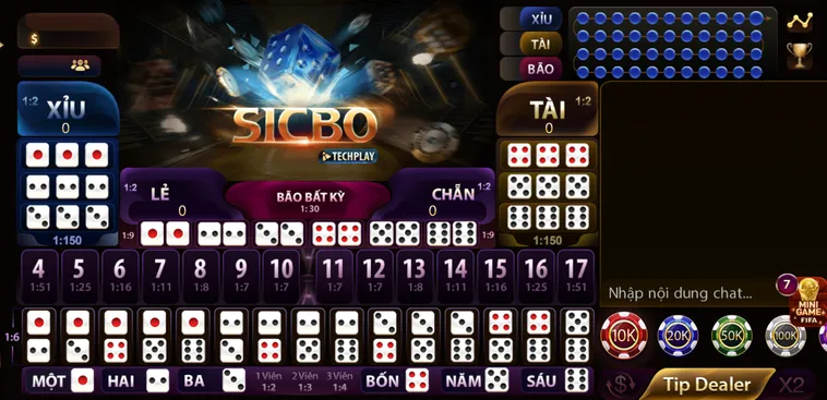 Siêu Phẩm Sicbo Livestream Tại SunWin Với Tỷ Lệ Ăn Thưởng Cực Cao Hấp Dẫn