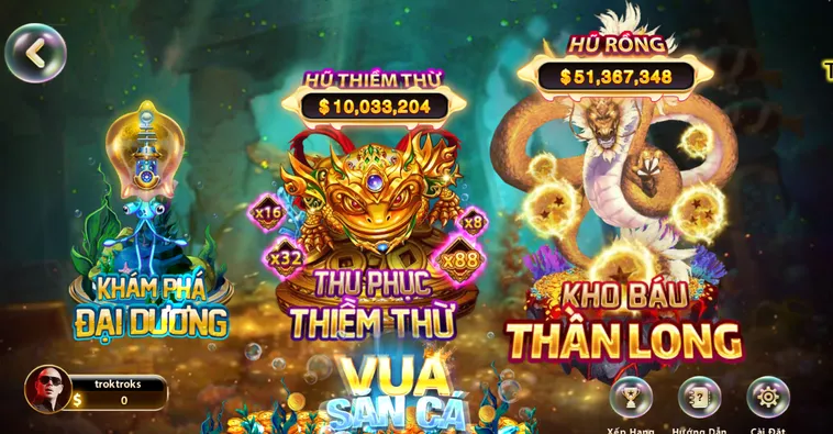 Tận Hưởng Thế Giới Đại Dương Bao La Cùng Minigame Sun Cá Tại SunWin