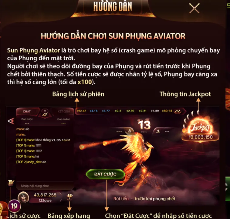 Chinh Phục Huyền Thoại Minigame Sun Phụng Tại SunWin Đầy Đẳng Cấp