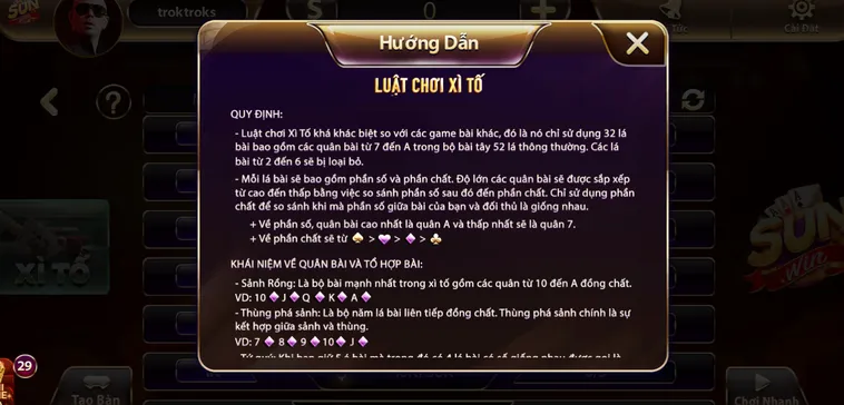 Xì Tố Tại SunWin Đỉnh Cao Cá Cược Trực Tuyến Uy Tín Hàng Đầu Tại Việt Nam